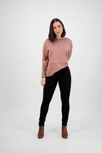 Permanent Collection Pull On Pants: Origin Cord Pull On - Black