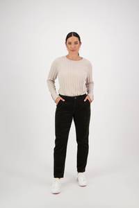 Boyfriend Cord Pant - Hunter