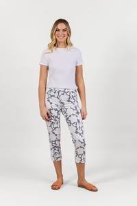Sale Pants: Sierra 7/8 Pant - Floral Gingham