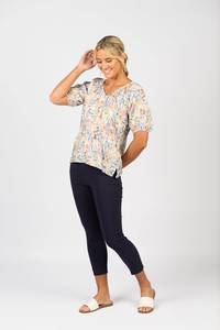 7/8 Pull On - Navy