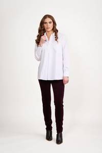 Sale: Half Placket Shirt - White