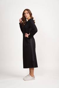 Knit Dress - Black/White