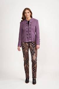 Military Jacket - Grape