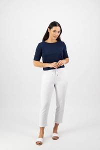 Sale Pull On Pants: Getaway Pant - White