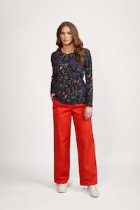 4310 Halo - Long Sleeve Round Neck Top