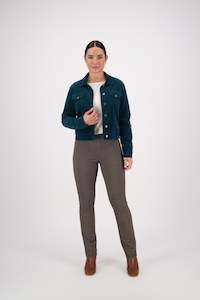 4051M Peacock - Pinwale Cord Denim Jacket