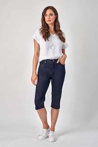 Home Page: 3/4 Pant - Navy