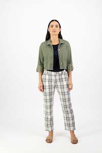 2075 Denim Jacket - Khaki