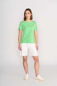 4489 Boat Neck Top - Clover