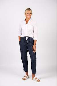 All Pull On Pants: 5040 Ankle Grazer Pant - Ink