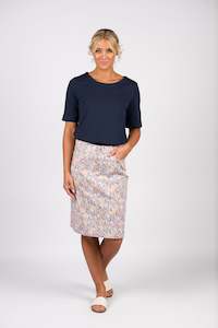 All Skirts: 372AV Denim Skirt - Amalfi
