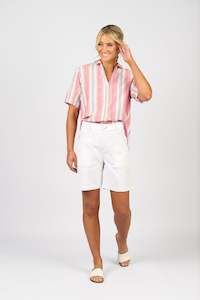 All Shorts: 5033 Short - White Denim