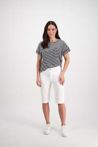 H1001P Poplin Short - White