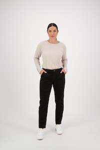5982MW Boyfriend Cord Pant - Hunter