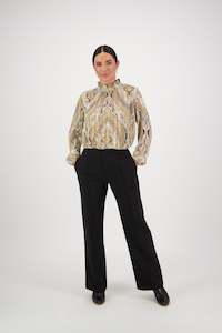 5979 Wide Leg Dress Pant - Black