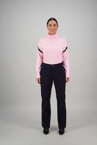 5952A Straight Leg Pant - Navy Marle