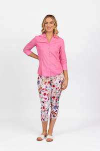 Sale Shirts: 4032 Button Up Shirt - Flamingo