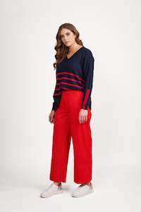 All Button Up Pants: 5023 Ankle Grazer - Fiesta
