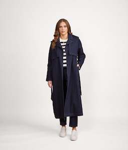 Winter 25: 2098 Galaxy Trench - Dark Denim