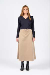 Sale Skirts: Cord Skirt - Oat