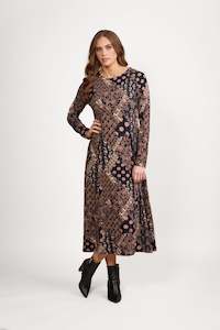 Dresses Aw25: 6097A Knit Dress - Rhapsody