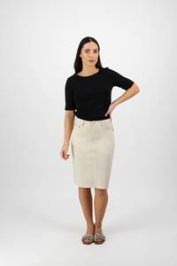 Poppy Poplin Skirt - Sand