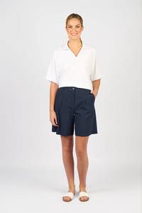 Spring Summer 25 Shorts: Wide Leg Short - Ink
