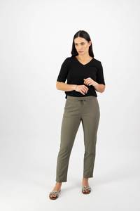 Ankle Grazer Pant - Army