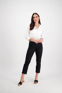 Pull On Pants: Sierra 7/8 Pant - Black
