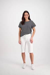 Custom Poplin Short - White