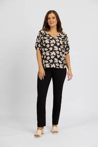 Full Length Pc: Paris Full Length Pant - Black