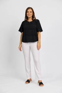 Paris Full Length Pant - White