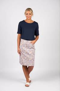 Poppy Skirt - Amalfi Denim