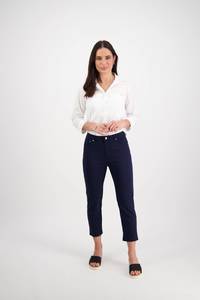 Sara 7/8 Pant - Navy