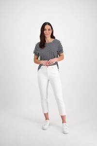 Sara 7/8 Pant - White