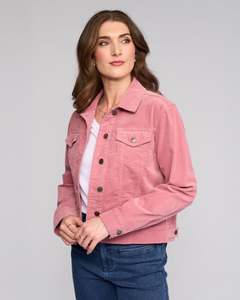 New Arrivals: Core Cord Jacket - Dusky Pink