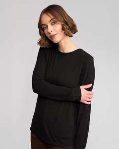 Aw26 Tops: Layer Top - Black