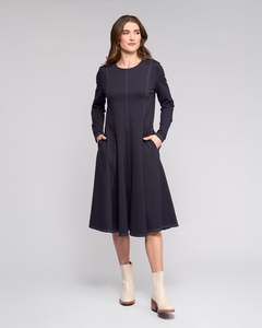 Aw26 Dresses: Miner Dress - Ink