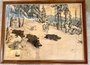 Products: Wildlife Print - Vaughan Antiques