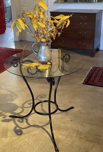 wrought Iron Table - Vaughan Antiques