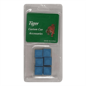 Disc Z Pool: D10502     ~ TIGER CUE CHALK 6PK
