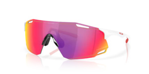 Sunglasses: Oakley Cybr Dyno Polished White with Prizm Road Lens