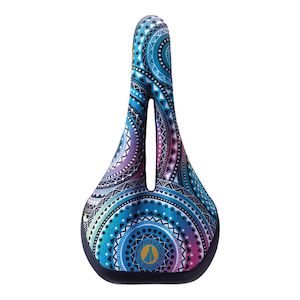 Allure V2 Saddle Lux Alloy Rail Cornish Surf Print