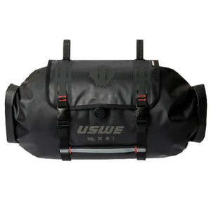 Bags Baskets: USWE Handlebar Roll-Top Bag + Holster 9L