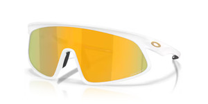 Sunglasses: Oakley RSLV 141 Matte White W/ Prizm 24K - PT Lens