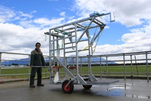 Cattle Crush Accessories: Large Transport Wheels