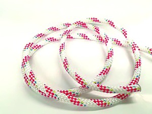 Cattle Crush Accessories: Nautilus Red & White Legs / Foreleg Winch Rope 10mm PES-XL