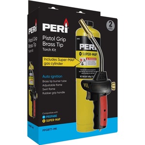 Claw Blocks: Peri Pistol Grip Brass Tip Gas Torch Kit