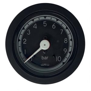 Products: 150 PSI Air Pressure Gauge Black Dial Black Bezel