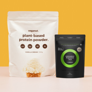 Sale: Matcha and Vanilla Protein Powder Bundle